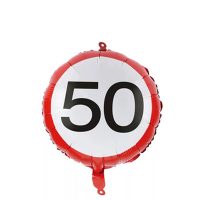 50-es számos fólia lufik