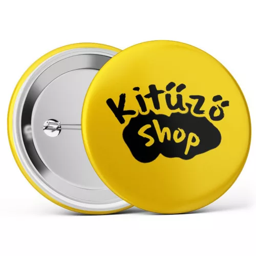 Egyedi kitűző 58mm 1-10db