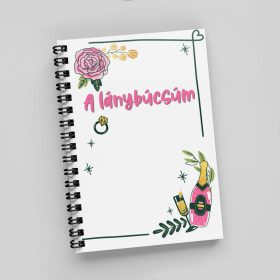 Emlékkönyv Lánybúcsúra - Rózsás