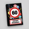 Emlékkönyv Szülinapra Sebességkorlátozó - 60-as