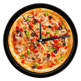 Gombás-pepperónis pizza falióra