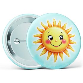 Napocska óvodai jel kitűző több méretben