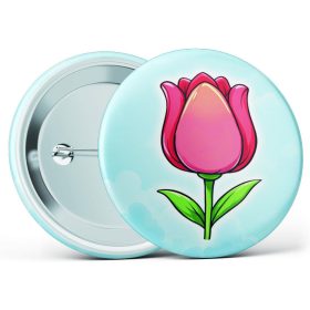 Tulipán óvodai jel kitűző több méretben