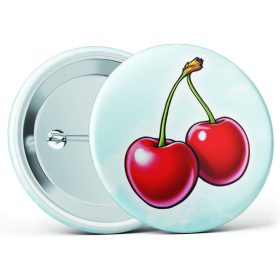 Cseresznye óvodai jel kitűző több méretben