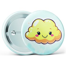 Felhő óvodai jel kitűző több méretben