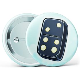 Dominó óvodai jel kitűző több méretben