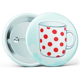 Pöttyös Bögre óvodai jel kitűző több méretben