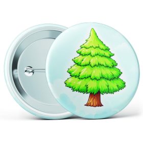 Fenyőfa óvodai jel kitűző több méretben