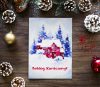 Karácsonyi Üdvözlőlap - Téli Ház