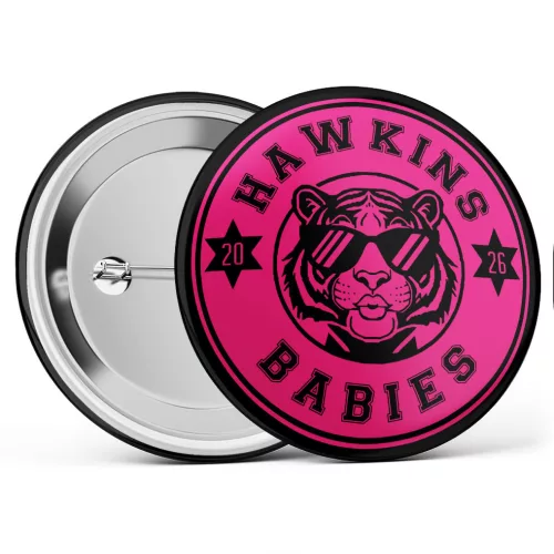 Hawkins Babies - lánybúcsú kitűző