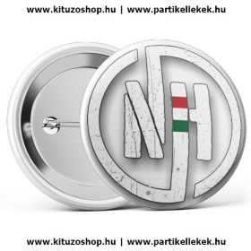 Néma Hadsereg kitűző-fehér