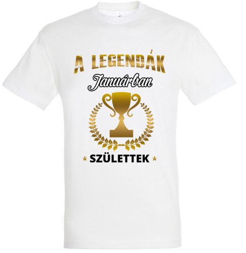 A legendák januárban születtek II. póló