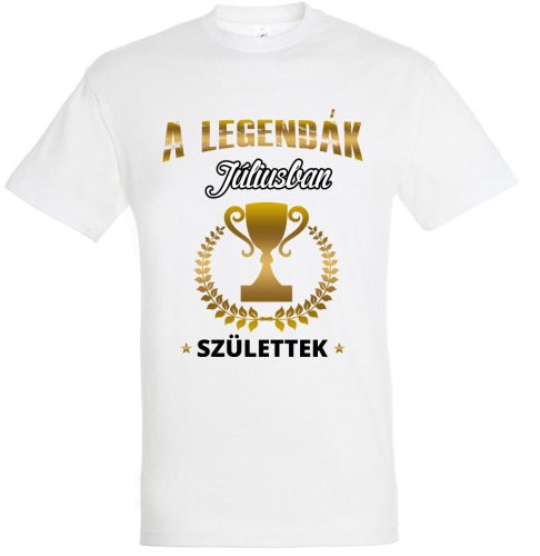 A legendák júliusban születtek II. férfi póló