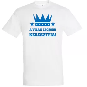 A világ legjobb keresztfia! póló