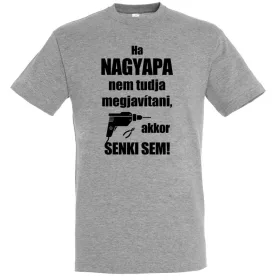 Nagyapa mindent megjavít póló