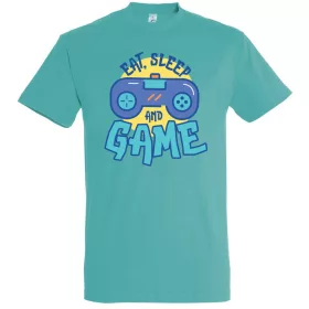 Eat, sleep and game póló több színben