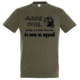 Húzom a halat pecás póló