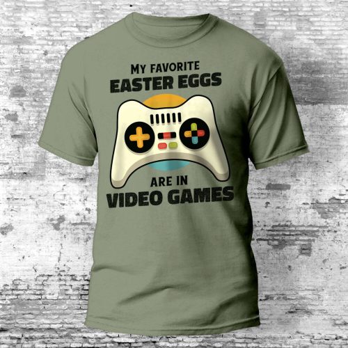 Húsvéti gamer póló több színben