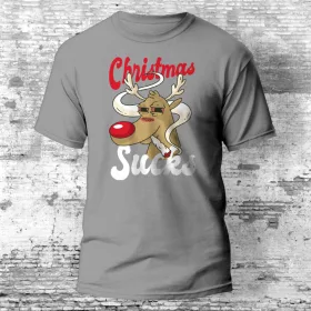 Christmas sucks póló, több színben