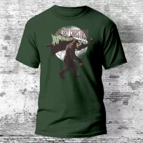 Bigfoot Christmas póló több színben