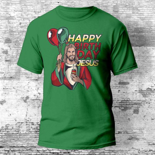 Boldog születésnapot Jézus póló több színben