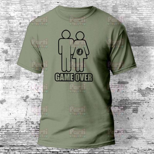 Game Over III. legénybúcsú póló több színben