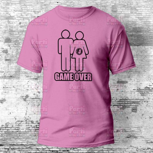 Game Over III. lánybúcsú póló több színben