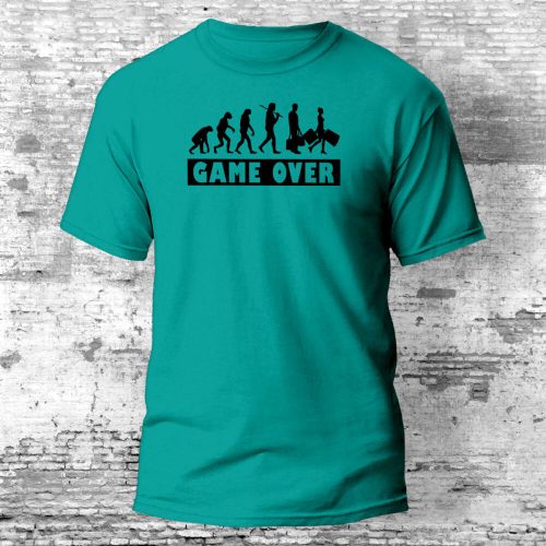 Game Over Evolúció II. lánybúcsú póló több színben