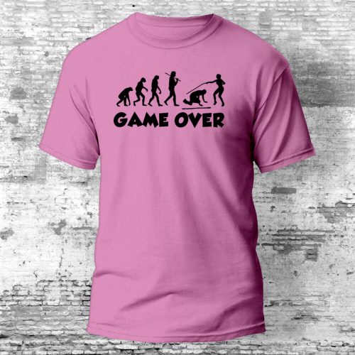 Game Over Evolúció III. lánybúcsú póló több színben