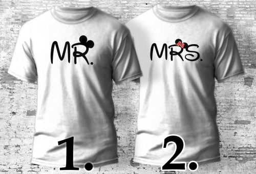 MRS és MR páros póló több színben
