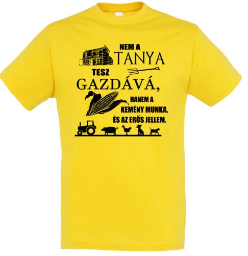 Nem a tanya tesz gazdává póló