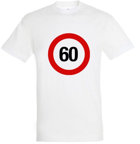 Sebességkorlátozó 60. születésnapi póló