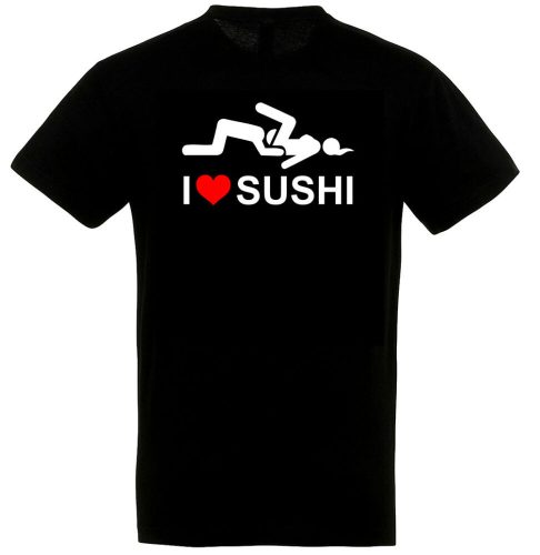 I Love Sushi póló több színben