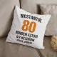 Régen amikor - 80. születésnapi párna