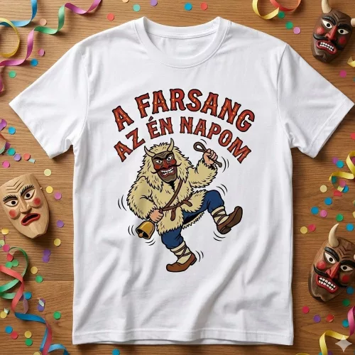 A farsang az én napom - póló több színben