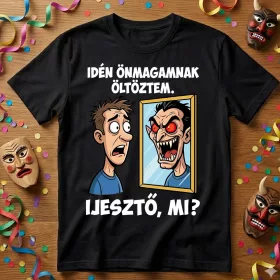   Idén önmagamnak öltöztem - farsangi  póló több színben