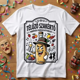 Télűző-szakértő - farsangi  póló több színben