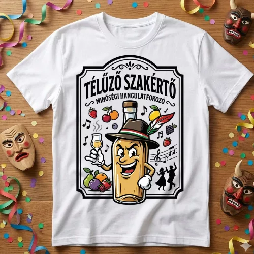 Télűző-szakértő - farsangi  póló több színben