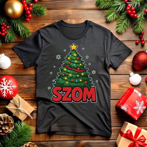 F*szom vicces karácsonyi póló