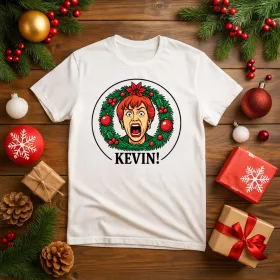 KEVIN! vicces karácsonyi póló