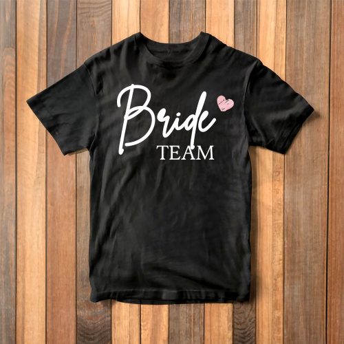 Bride Team - lánybúcsús póló több színben