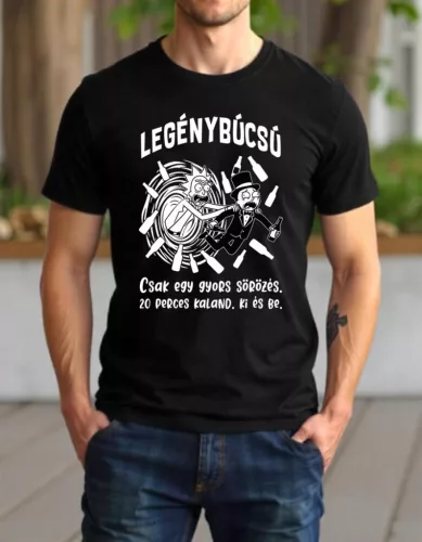 Csak egy gyors sörözés - legénybúcsús póló több színben
