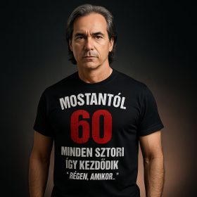 Régen amikor - 60. születésnapi póló