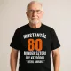 Régen amikor - 80. születésnapi póló