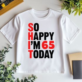 So Happy... - születésnapi póló egyedi számmal